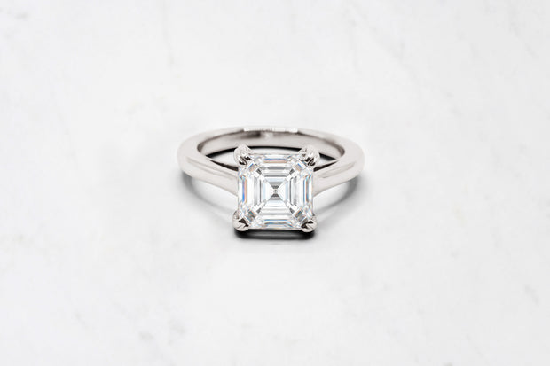 Classic Emerald Cut Diamond Ring - 3.07ct (Lab Grown)