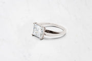 Classic Princess Cut Diamond Ring - 3.03ct (Lab Grown)